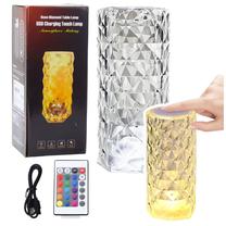 Светильник для рабочего стола Rose Diamond, LED, прозрачный цв./прозрачный цв.