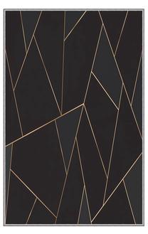 Paklāja celiņš Conceptum Hypnose EXFAB321, zelta krās./melna krās., 200 cm x 80 cm