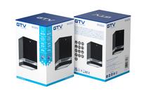 Valgusti lagi GTV Riven, GU10, 1 x 35 W, läbipaistev v./grafiit v. / grafiit v.