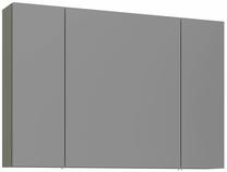Piekarināms vannas istabas skapis ar spoguli Kalune Design Bari, matēti zaļa krās., 16 cm x 97 cm x 66 cm