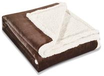 Pledas DecoKing Teddy, rudas, 220 cm x 240 cm