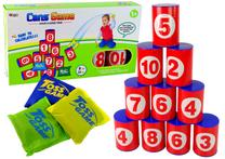 Игра для улицы Lean Toys Cans Game, синий цв./красный цв./желтый цв.