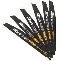 Tiesinių pjūklų geležtė Dewalt Extreme DT2308L-QZ, bimetalas, 228 mm, 5 vnt.