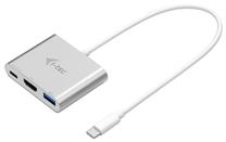 Adapteris i-Tec USB C 3.1 PD, USB C 3.1 PD / HDMI / USB A 3.0, 0.2 m