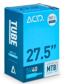 Dviračių padangų kamera ACID Super Lite TUBE205, guma, juoda sp., 27.5"