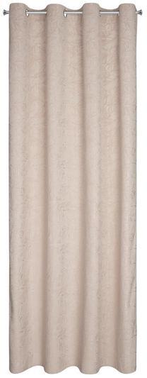 Naktinė užuolaida ZKPI-01, smėlio sp., 140 cm x 250 cm