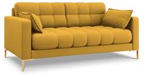 Sofa Micadoni Home Mamaia MIC_2S_78_E1_MAMAIA3, geltona sp., 152 x 92 cm x 75 cm