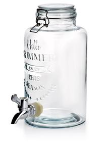 Indas su kraneliu Cookini By Mondex Basic, 3000 ml, skaidri sp., stiklas/metalas