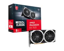 Vaizdo plokštė MSI AMD Radeon RX 7600 Radeon RX 7600 MECH 2X CLASSIC 8G OC, 8 GB, GDDR6