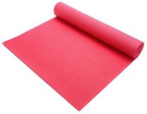 Fitnesa un jogas paklājs Meteor 314, rozā krās., 180 cm x 60 cm x 0.5 cm