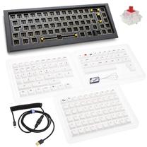 Laidinė žaidimų klaviatūra Ducky Outlaw 65 Cherry MX Red, EN, balta sp./juoda sp.