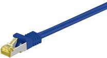 Laidas Goobay CAT 6A S/FTP PiMF Patch Cord RJ-45 8P8C, RJ-45 8P8C, 25 m, mėlyna sp.