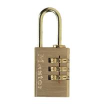Pakabinama spyna Masterlock 620EURD, aukso sp., 20 mm