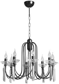 Lühter rippuv Opviq Chandelier Kontes 8751-2 / must v.