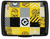 Konteiners pārtikai Keeeper Carla Minions Mosaic, 1 l, 17 cm x 13 cm, melna krās./dzeltena krās.