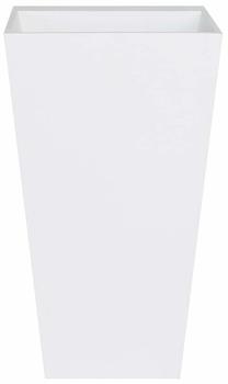 Vonios praustuvas Besco Vera, mineralinis liejinys mineral durabe, 50 cm x 40 cm x 85 cm, skaidri sp./balta sp.
