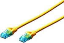 Сетевой кабель Digitus CAT 5e U-UTP DK-1512-200/Y RJ-45, RJ-45, 20 м, желтый цв.