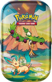Kaardilauamäng Pokemon Vibrant Paldea Mini Tin Arboliva & Leafeon, EN