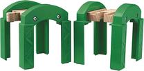 Traukinių tiltas Brio World Stacking Track Supports 33253, žalia sp.