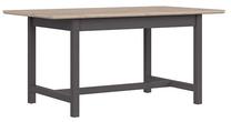 Stalas išskleidžiamas Bocage, ąžuolo sp./grafito sp., 160 - 190 cm x 90 cm x 77 cm
