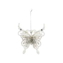 Eglītes rotājums Christmas Touch MC18B-17388-2, balta krās., plastmasa