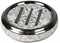 Muilinė Splendid Venezia LA-VENEZIA-MYDELN-SR, balta sp./sidabro sp., 12 cm x 12 cm