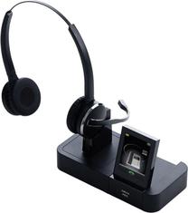 Belaidės ausinės Jabra Pro 9465 Duo DECT, juoda sp.