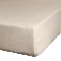Paklodė Premium Jersey 4, smėlio sp., 220 x 240 cm, su guma