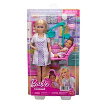 Lelle ar aksesuāriem Mattel Barbie You Can Be Anything Careers Dentist JMK14, 29 cm, daudzkrāsaina