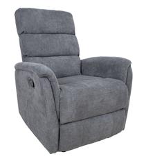 Krėslas Home4you Barclay 13860, tamsiai pilka sp., 79 cm x 86 cm x 105 cm