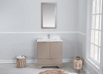 Vonios kambario baldų komplektas Kalune Design Teton 30, šviesiai ruda sp., 54 cm x 75 cm x 86 cm