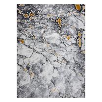 Ковер комнатные Hakano Mosse Marble, черный цв./кремовый цв., 150 см x 80 см