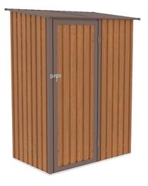 Sodo sandėliukas Kent, 89 cm x 143 cm x 186 cm, ruda sp./rusva sp.