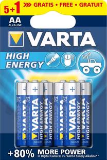 Батареи Varta, AA, 1.5 В