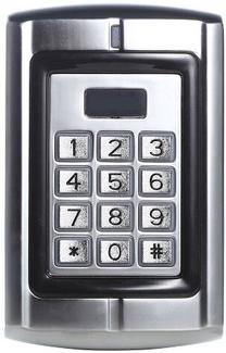 Lukk HiSmart Access Control With Keypad & Card Reader TV990405, hõbe v.