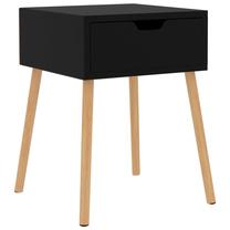 Naktinis staliukas VLX 326809, juoda sp., 56 cm x 40 cm x 40 cm