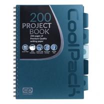 Užrašų knygelė CoolPack Spiral Note Book 93989CP, langeliais, A4, 200 lapų, Mėlyna sp.
