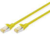 Сетевой кабель Assmann Patch Cable CAT 6A RJ-45, RJ-45, 7 м, желтый цв.