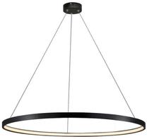 Valgusti rippuv Light Prestige Ring LP-909/1P 4S BK 5907629271147, LED, 4000 °K, 1 x 24 W, must v. / must v.