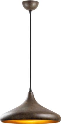Valgusti rippuv Opviq Barek 11544 942FLG1399, E27, 1 x 40 W, must v./kollane v. / must v.