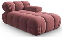 Modulinė sofa Micadoni Home Bellis MIC_CHR_2_F1_BELLIS1, rožinė sp., dešininė, 157 x 97 cm x 62 cm