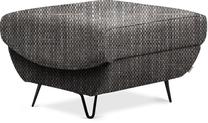 Pufas Silva Marte 130, pilka sp., 67 cm x 67 cm x 42 cm
