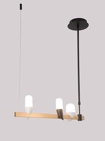 Šviestuvas lubų Candellux Sakai, LED, 3000 °K, 3 x 5 W, balta sp. / ruda sp.