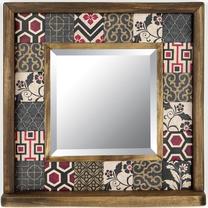 Spogulis Kalune Design STO012, stiprināms, 32.5 cm x 33 cm, daudzkrāsaina