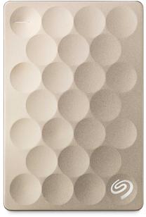 Kietasis diskas Seagate Plus Ultra Slim, HDD, 2 TB, aukso sp.