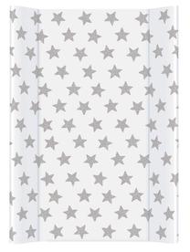 Pārtinamā virsma Ceba Baby Comfort Day & Night Stars, 70 cm x 50 cm, balta krās./pelēka krās.