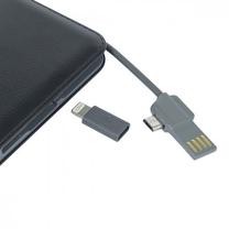 Lādētājs-akumulators (Power bank) Accura, 9000 mAh, melna krās.