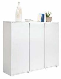 Batų spintelė Liv, balta, 34 cm x 145 cm x 120 cm