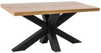 Žurnalinis staliukas, ąžuolo sp./juoda sp., 110 cm x 53 cm x 60 cm