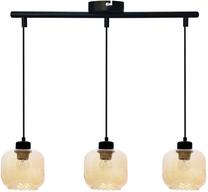 Lampa griesti Candellux Lighting Marla 33-58263, E27, 3 x 40 W, dzintara krās. / melna krās.